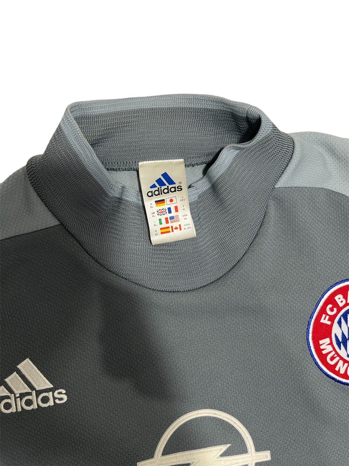 Vintage Bayern Munich Oliver Kahn 1 Soccer Jersey Opel RARE 2000’s Size US XL / EU 56 / 4 - 7 Thumbnail