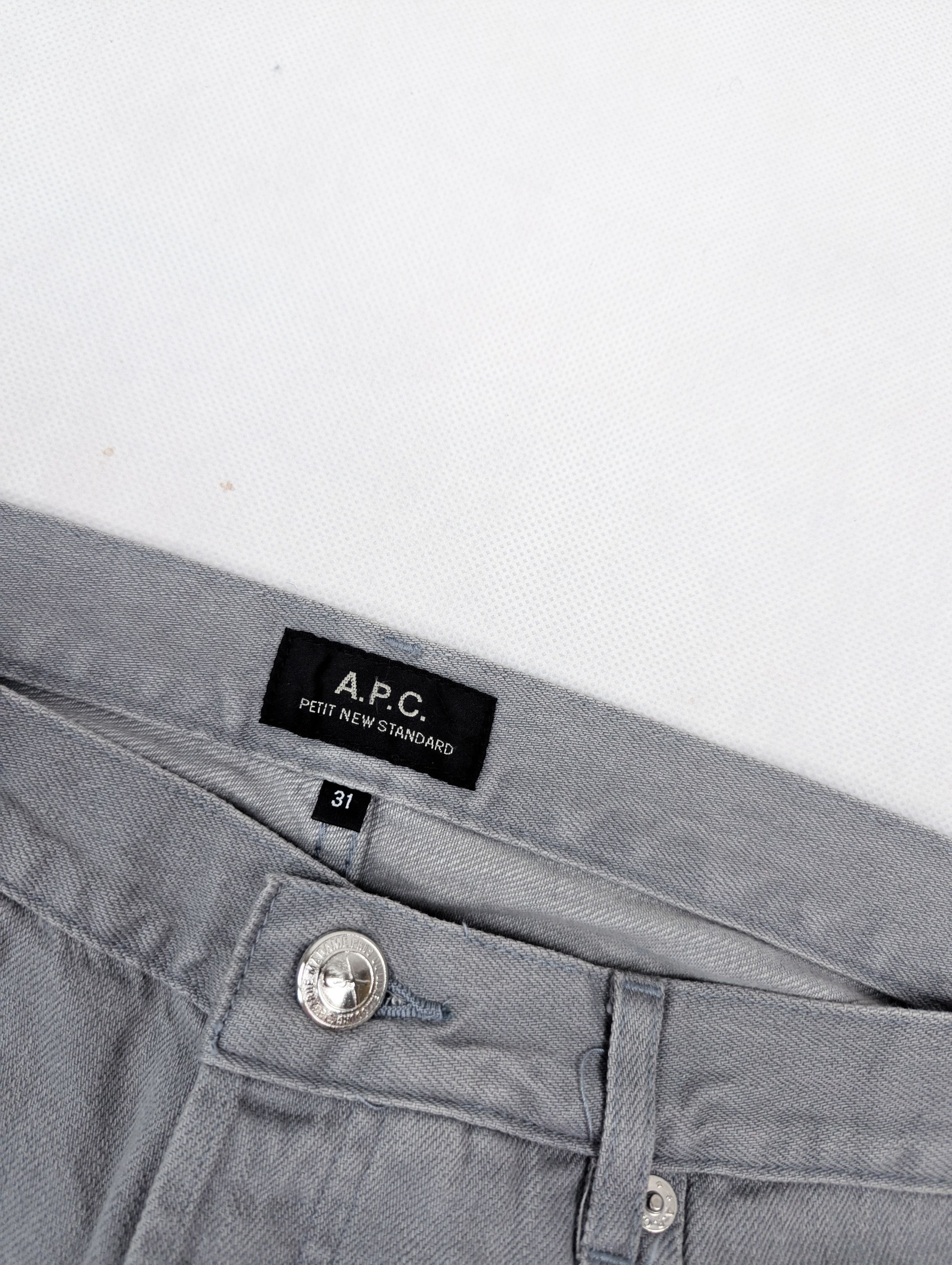 A.P.C. A.P.C. grey jeans denim 31 Size US 31 - 4 Thumbnail