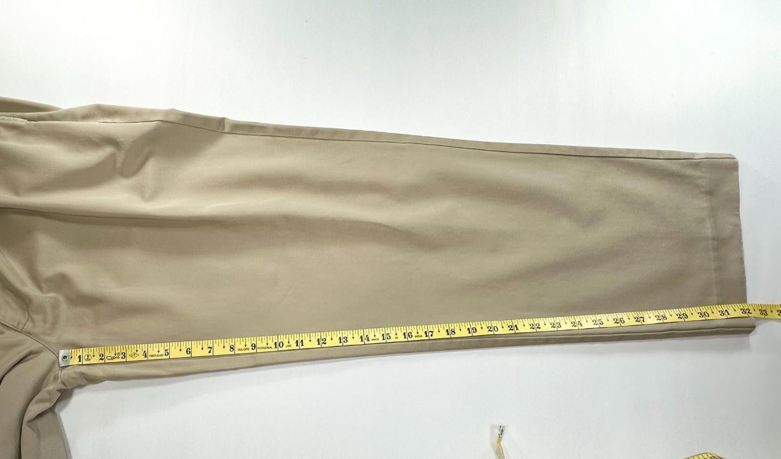 Polo Ralph Lauren Polo Ralph Lauren Straight Leg Pleated Chinos Brown Mens 38/34 Size US 38 / EU 54 - 4 Thumbnail