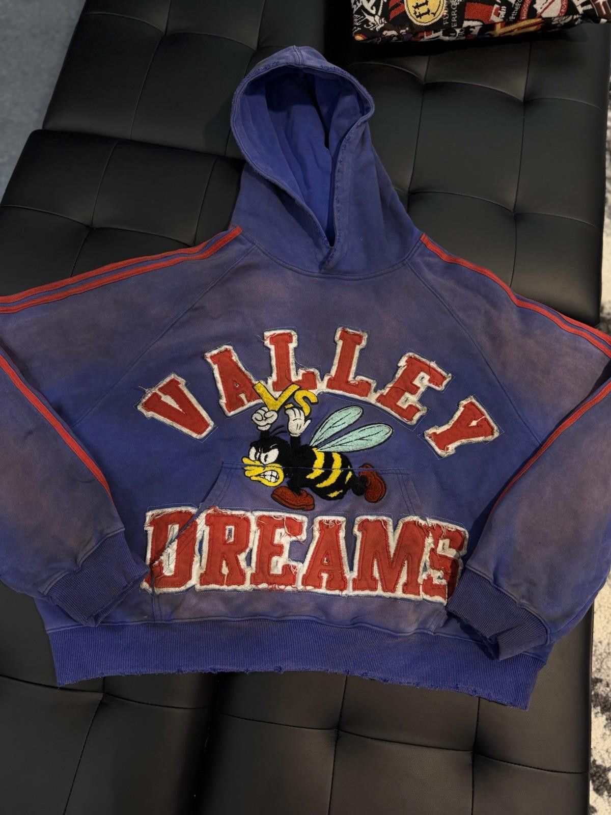 Size XL - Vale Pullover Hoodie Authentic Valley Purple