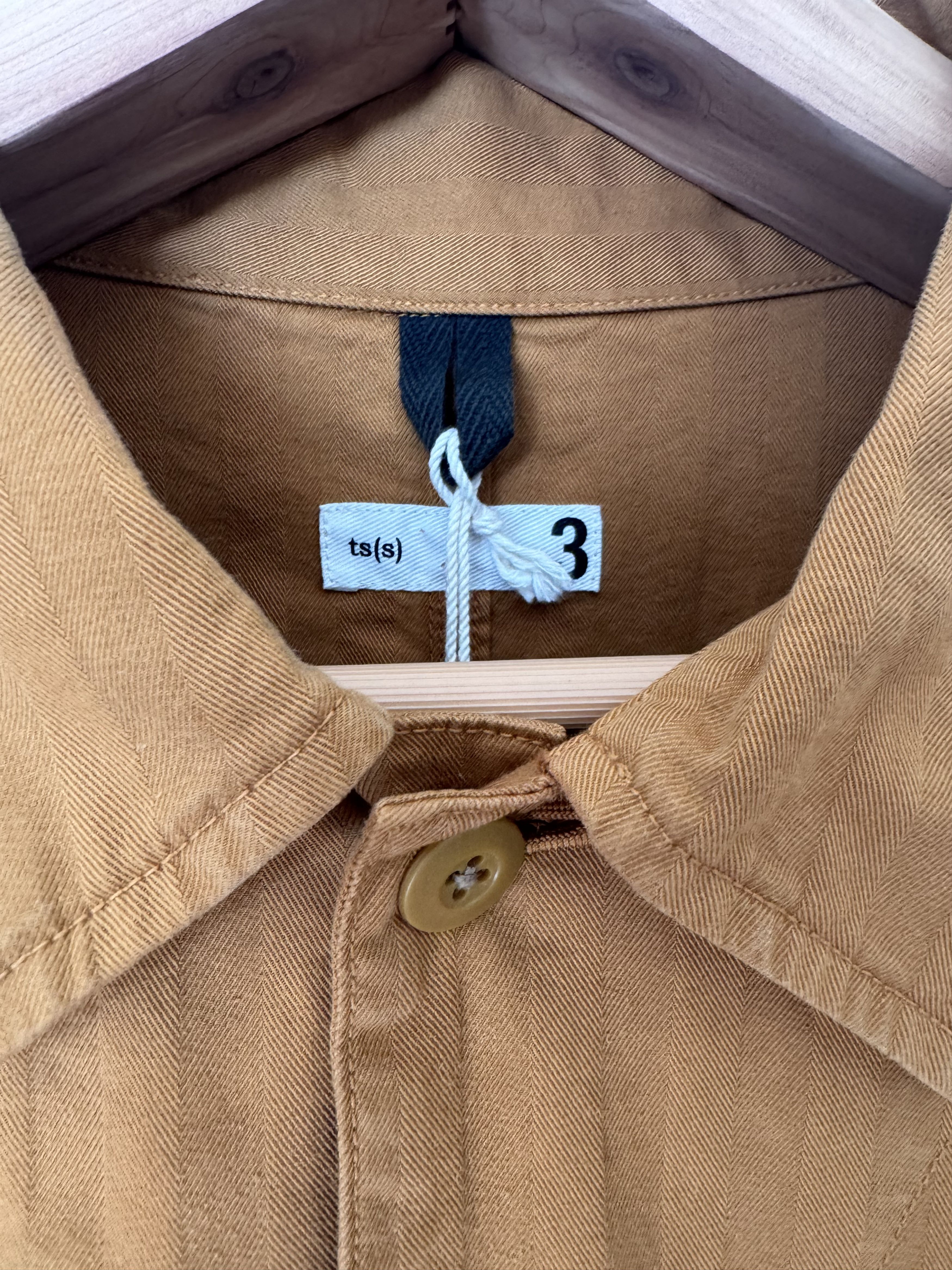 Ts(S) Coverall Jacket Ochre Size 3 Size US L / EU 52-54 / 3 - 3 Thumbnail
