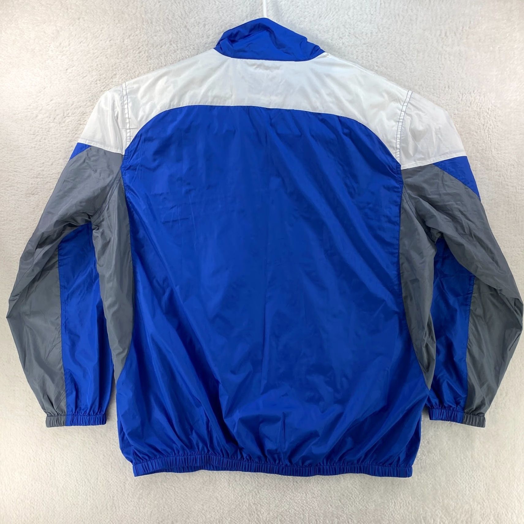NFL VINTAGE Detroit Lions Mens XXL NFL Full Zip Windbreaker Track Jacket Size US XXL / EU 58 / 5 - 2 Thumbnail
