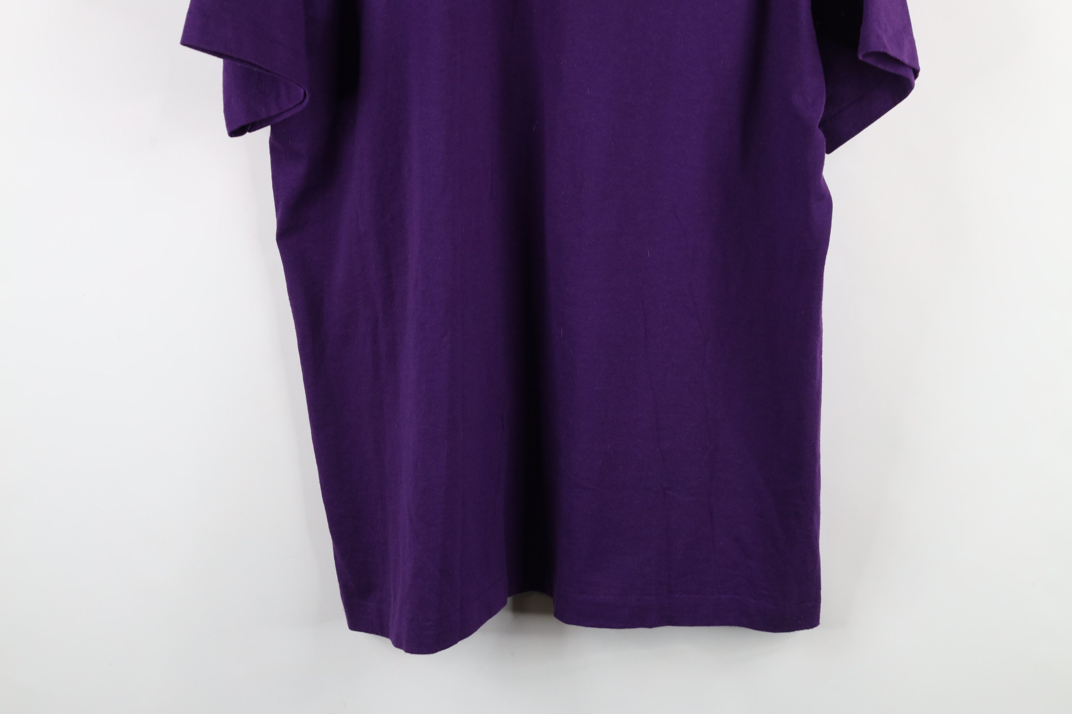 Vintage Vintage 90s Spell US Postage Stamp Ohio T-Shirt Purple USA Size US XL / EU 56 / 4 - 11 Thumbnail