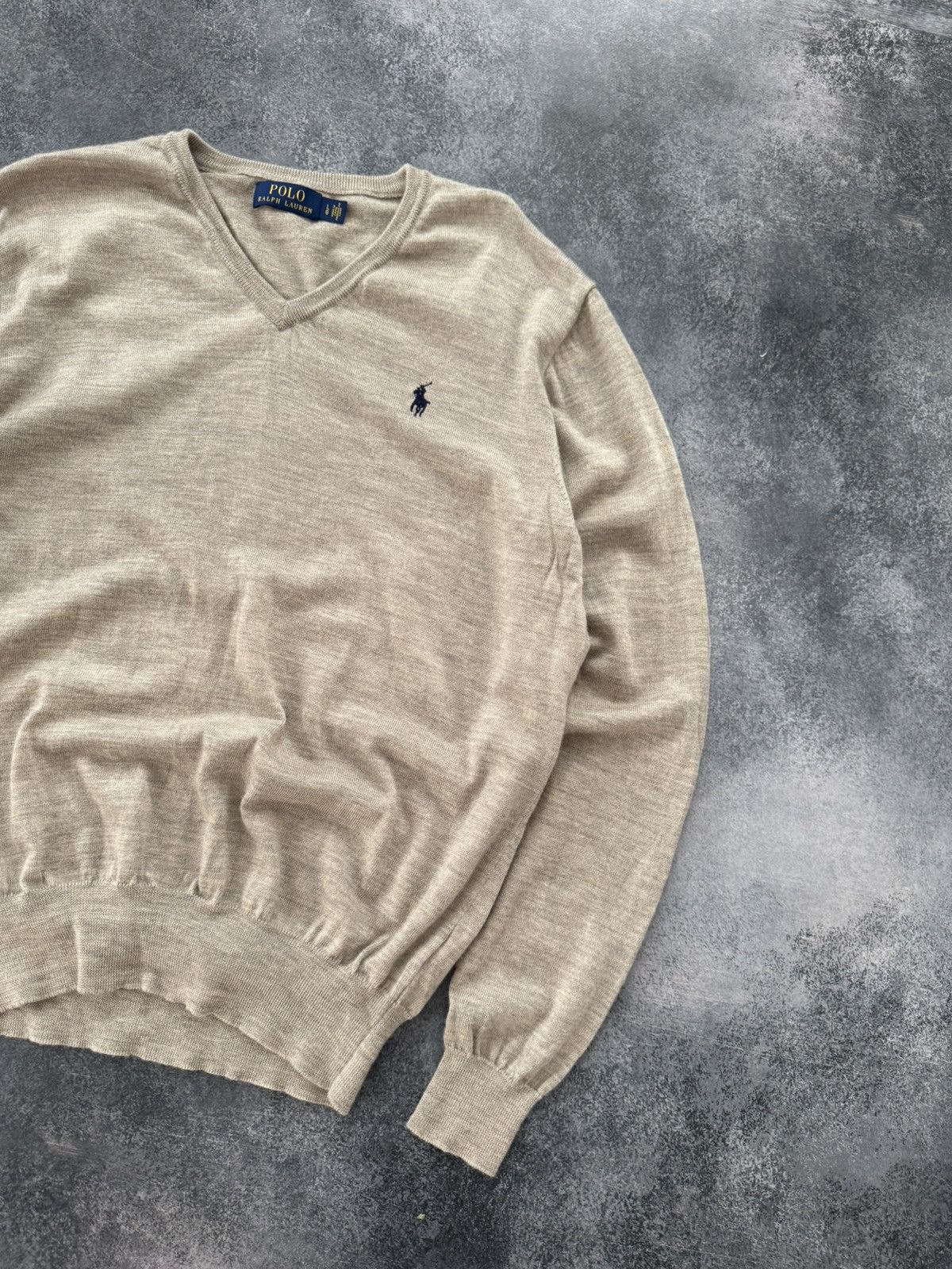Polo Ralph Lauren VTG Polo Ralph Lauren wool sweater Size US L / EU 52-54 / 3 - 3 Thumbnail