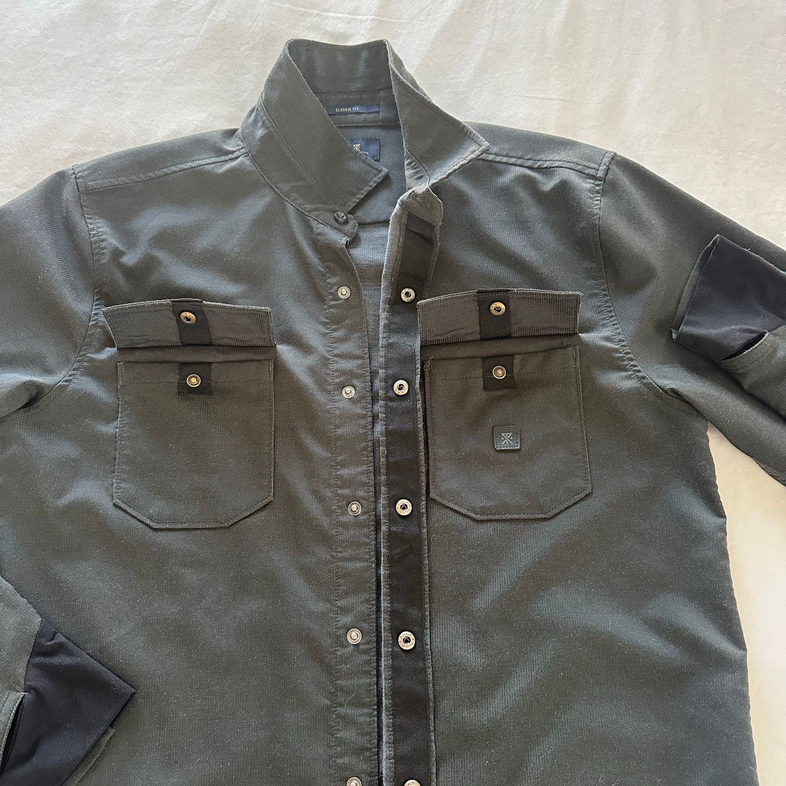 Roark Roark Black Flannel Long Sleeve Snap Front Lightweight M Size US M / EU 48-50 / 2 - 3 Thumbnail