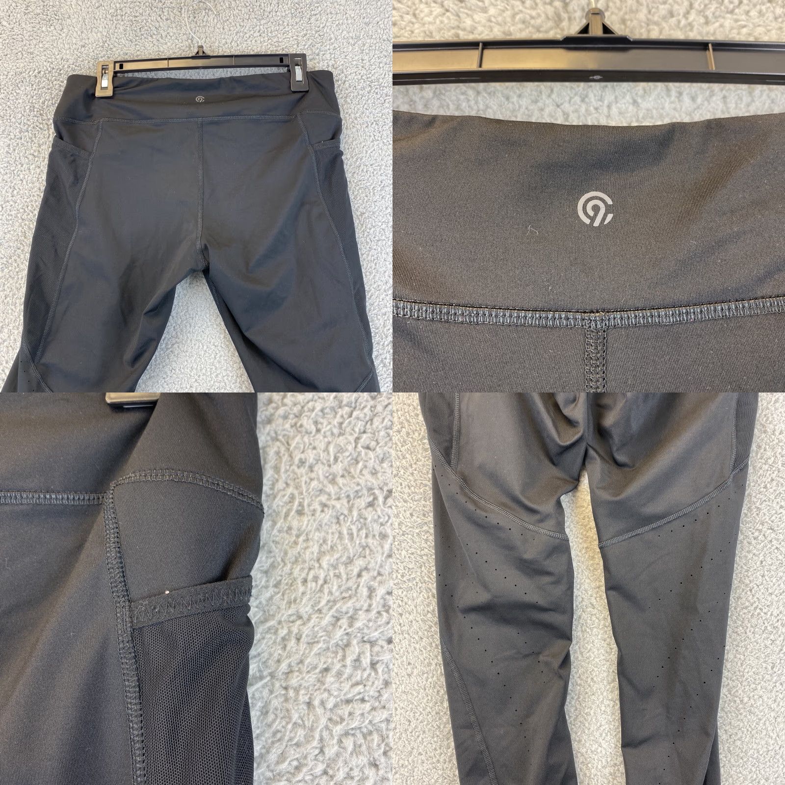 Champion Champion Leggings Women XL Black Activewear Yoga Fitness Size 40" / US 18 - 8 Thumbnail