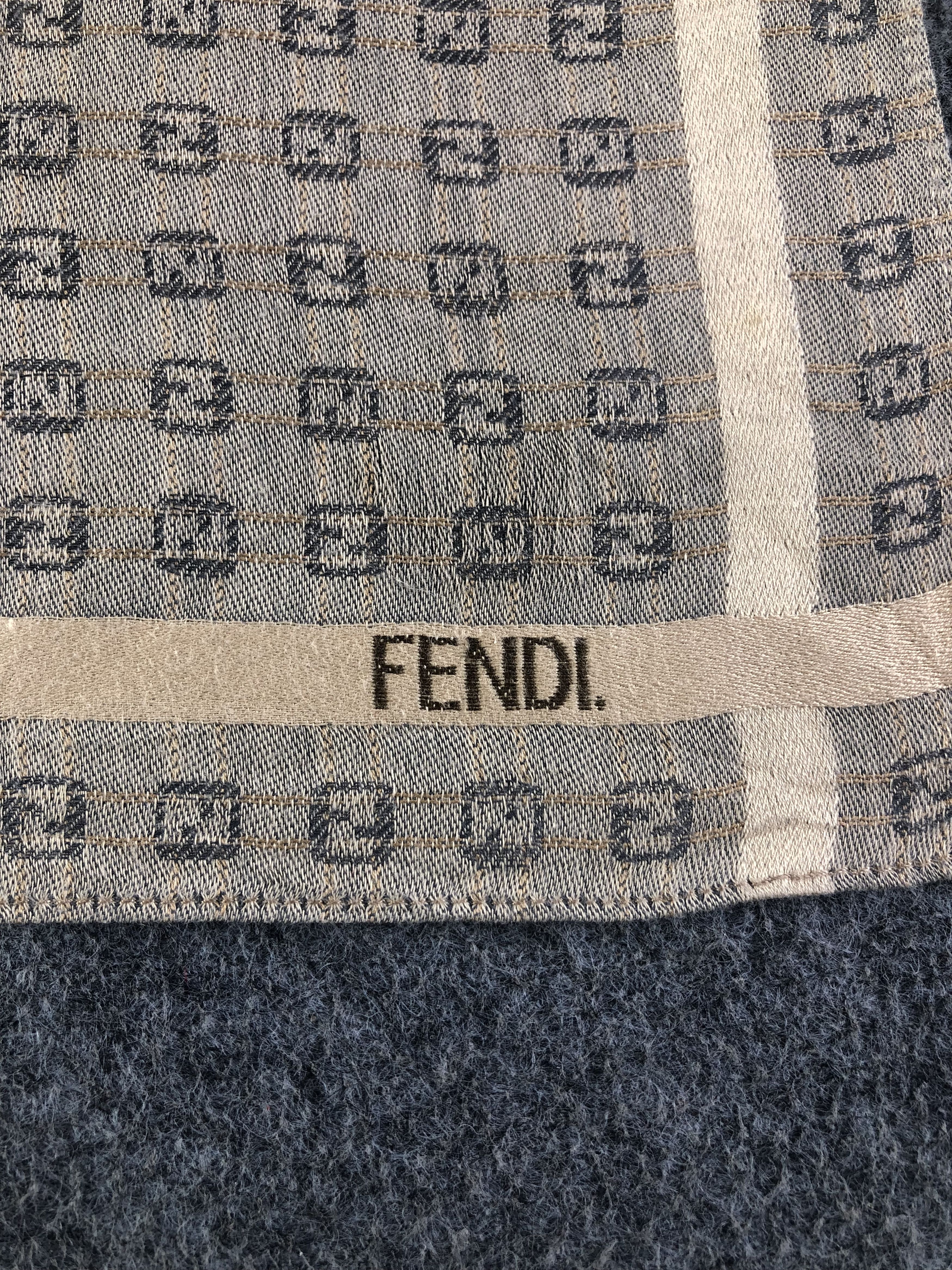 Vintage Fendi Handkerchief / Bandana / Neckerchief A1633 Size ONE SIZE - 5 Thumbnail