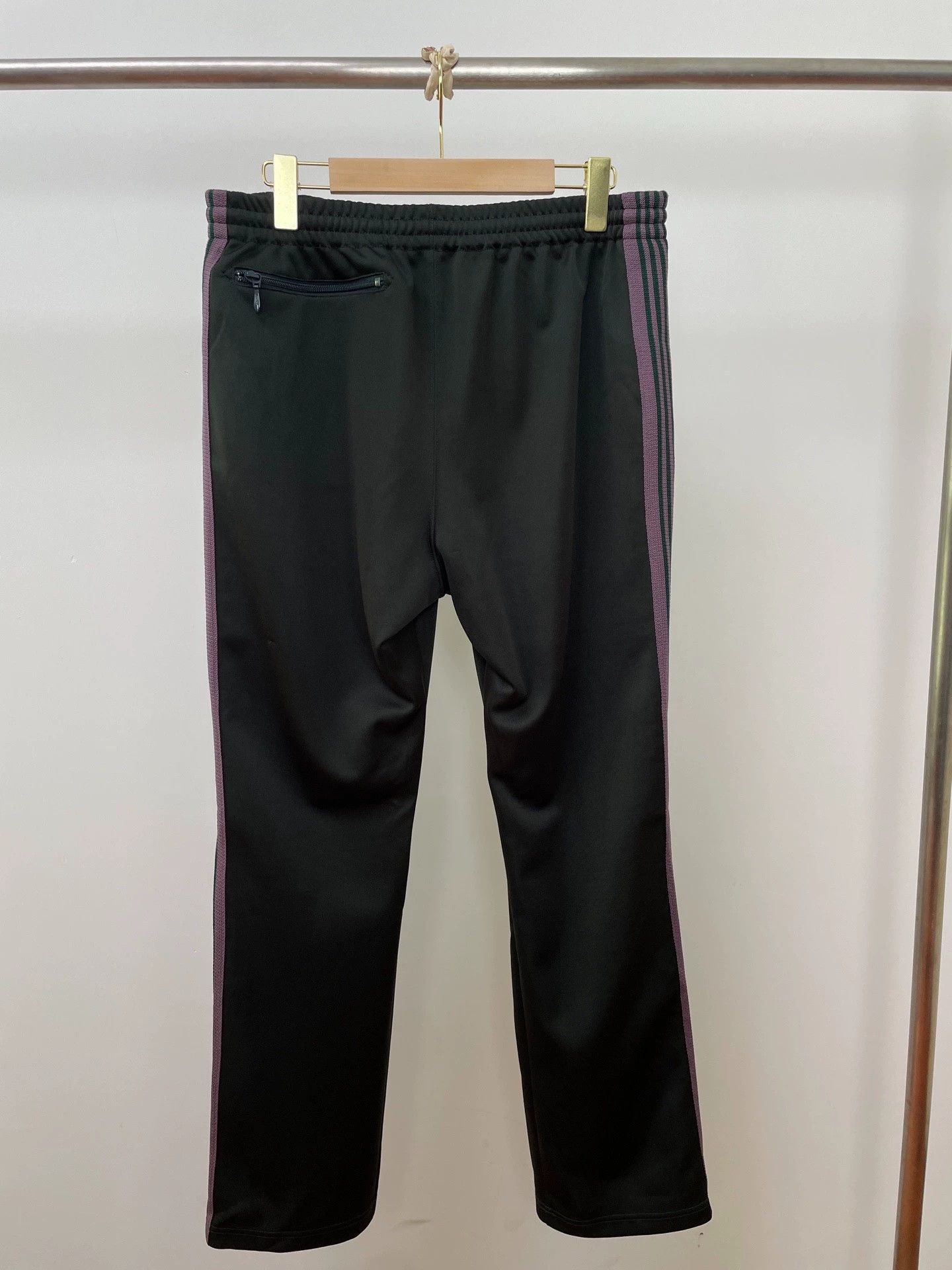Needles Needles dark green loose straight track pants M new Size US 32 / EU 48 - 2 Thumbnail