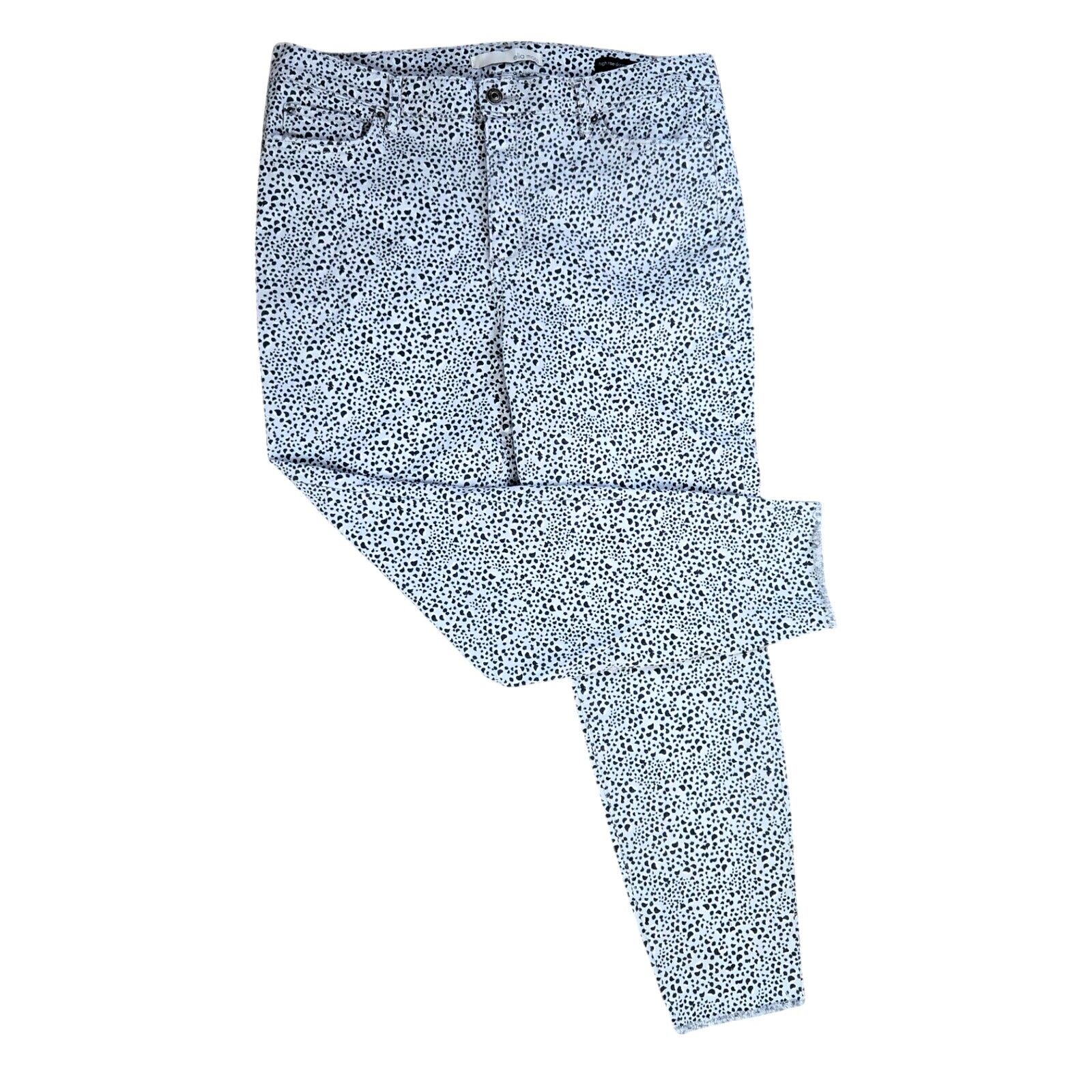 Other Ella Moss Gray Animal Print Skinny Jeans Size 32 Size 32" / US 10 / IT 46 - 1 Thumbnail