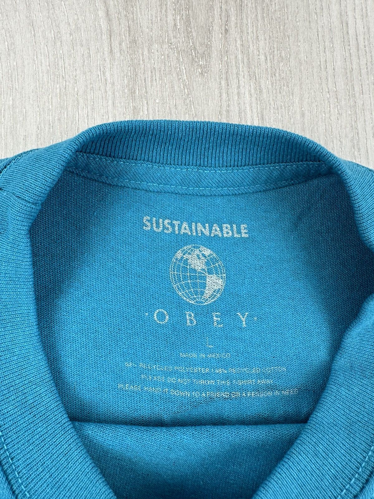 Obey × Vintage Obey Sustainable EARTH CRISIS Tshirt tee Size US L / EU 52-54 / 3 - 4 Thumbnail