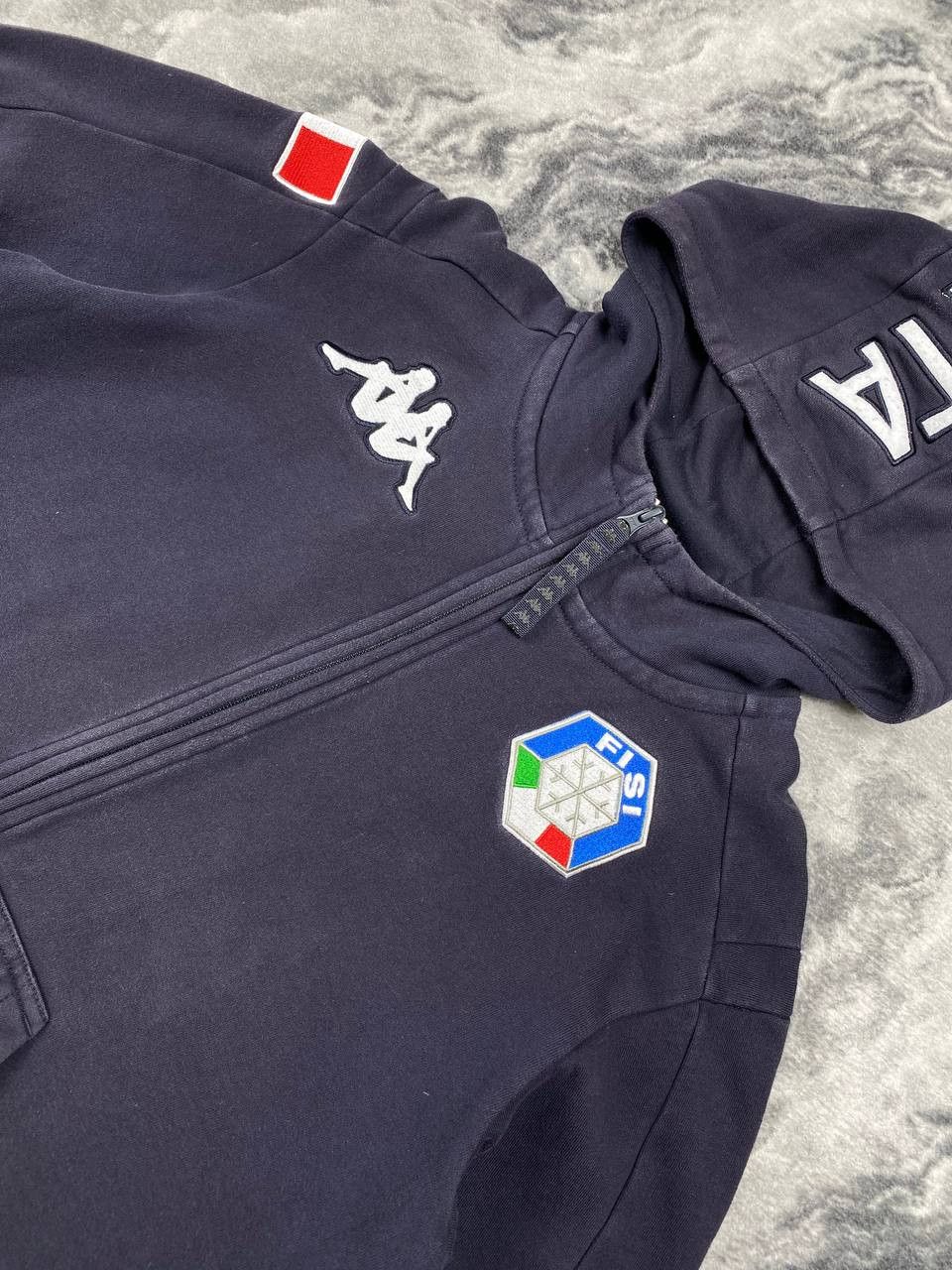 Kappa Kappa FISI Italy Ski Team Tracksuit Zip Up Hoodie And Pants Size US M / EU 48-50 / 2 - 7 Thumbnail