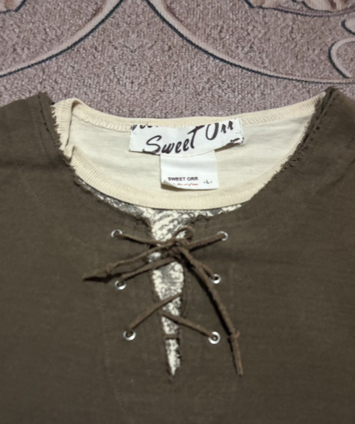 Beauty Beast Vintage Japanese Brand Sweet Orr If Six Was Nine Style Tee Size US M / EU 48-50 / 2 - 3 Thumbnail
