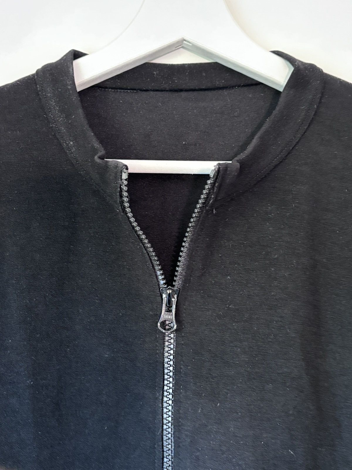 Armani Collezioni Vintage Armani / Simint S.p.A. Minimalist Wool Zip Jacket Size US L / EU 52-54 / 3 - 6 Thumbnail