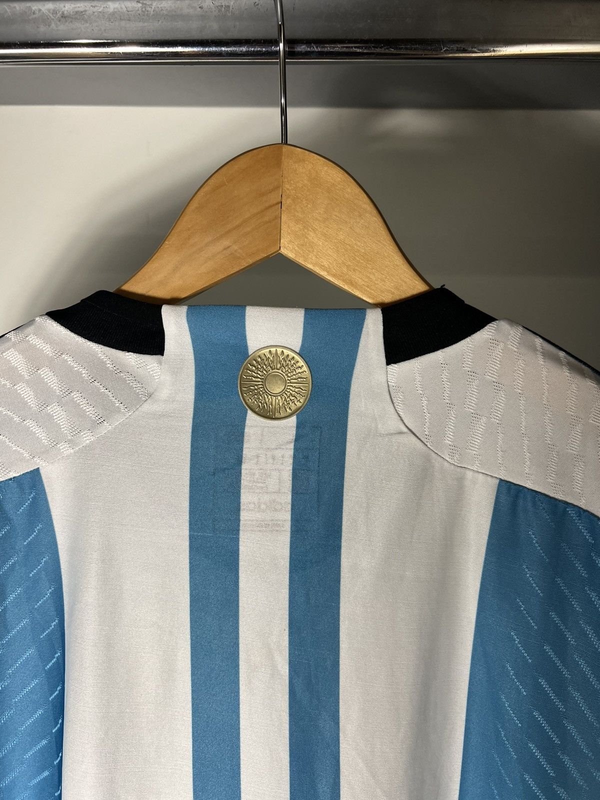 Vintage VERY RARE ADIDAS ARGENTINA SOCCER JERSEY RETRO BLOKE Y2K 90s Size US XL / EU 56 / 4 - 19 Thumbnail