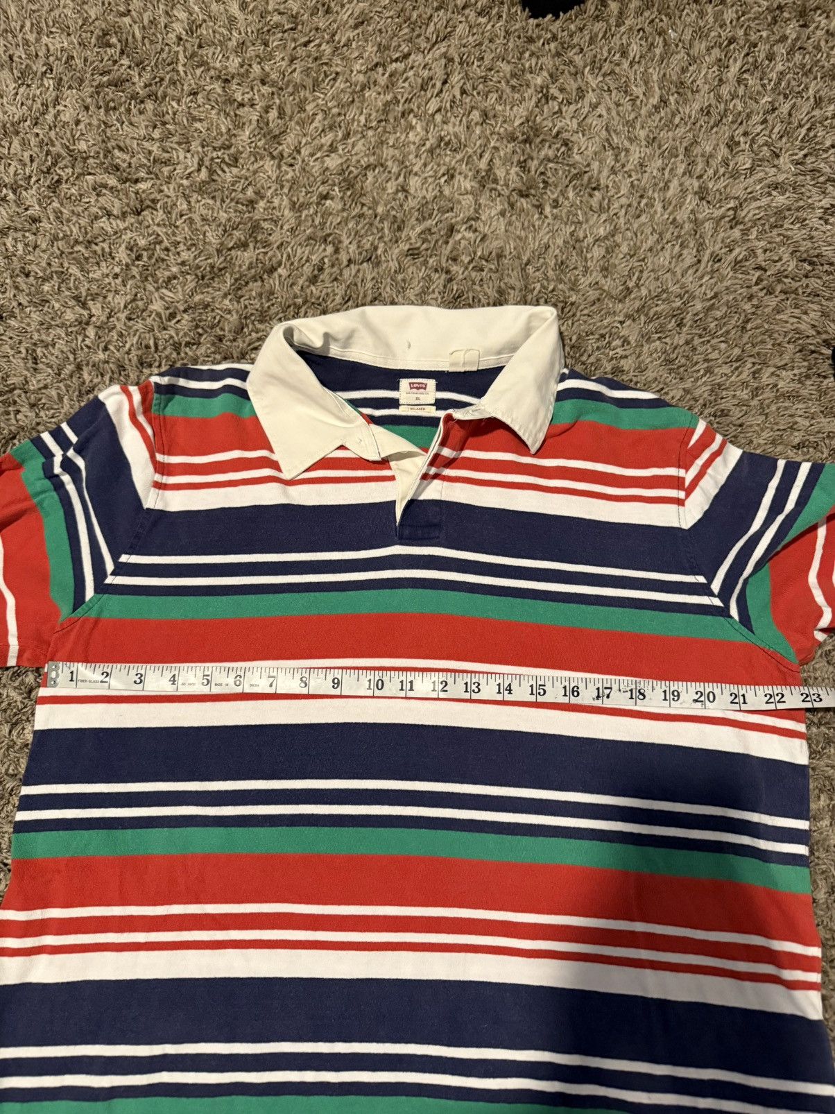 Levi's Long button up shirt. Size US XL / EU 56 / 4 - 2 Thumbnail