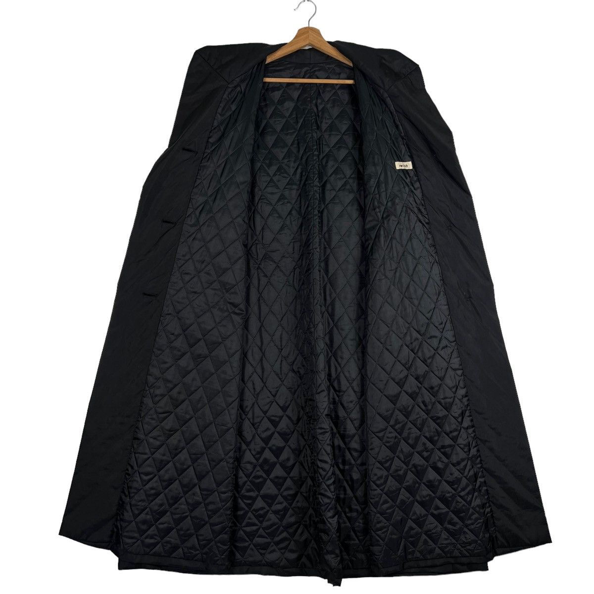 Yohji Yamamoto 🔥VTG 80’s RUNWAY LONG JACKET IWISH YOHJI YAMAMOTO QUILTED Size US L / EU 52-54 / 3 - 14 Thumbnail