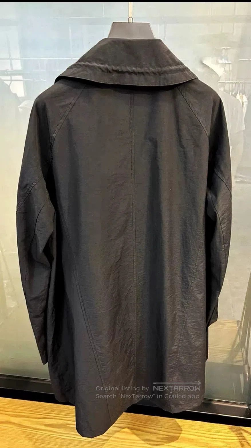 Julius Julius Deconstructed High Neck Trench Coat. Size US M / EU 48-50 / 2 - 2 Thumbnail