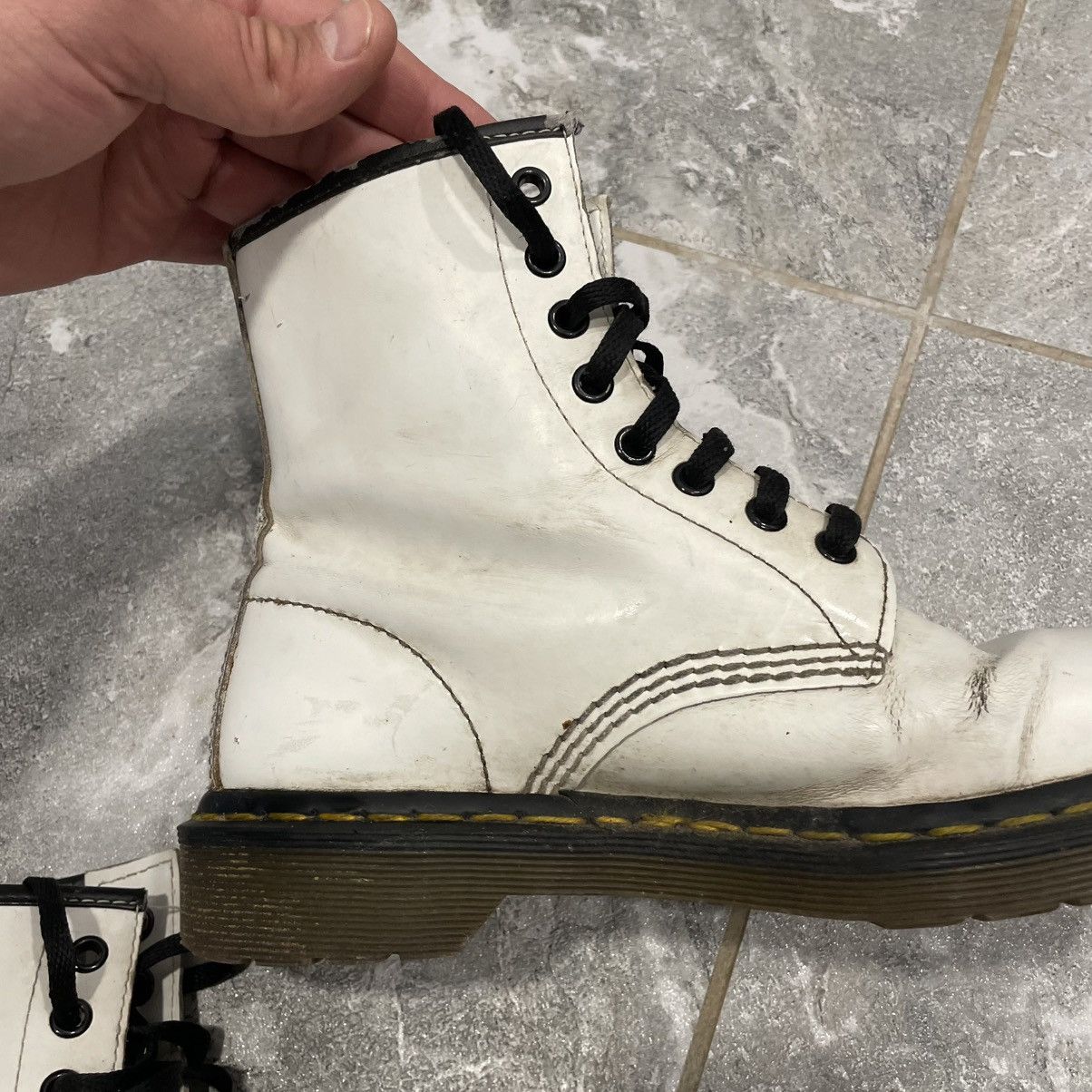 Dr. Martens Dr Martens boots white shoes sneakers high rock punk goth Size US 8 / IT 38 - 5 Thumbnail