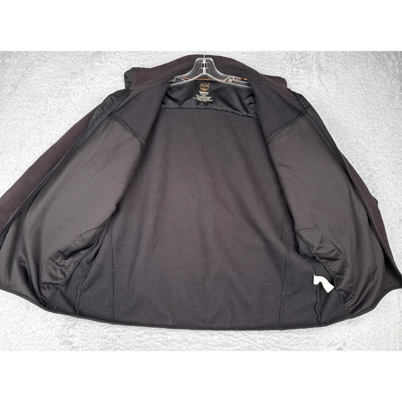 Timberland TIMBERLAND Jacket Mens XL Black Fleece Full Zip Stand Collar Outdoor Casual Size US XL / EU 56 / 4 - 2 Thumbnail