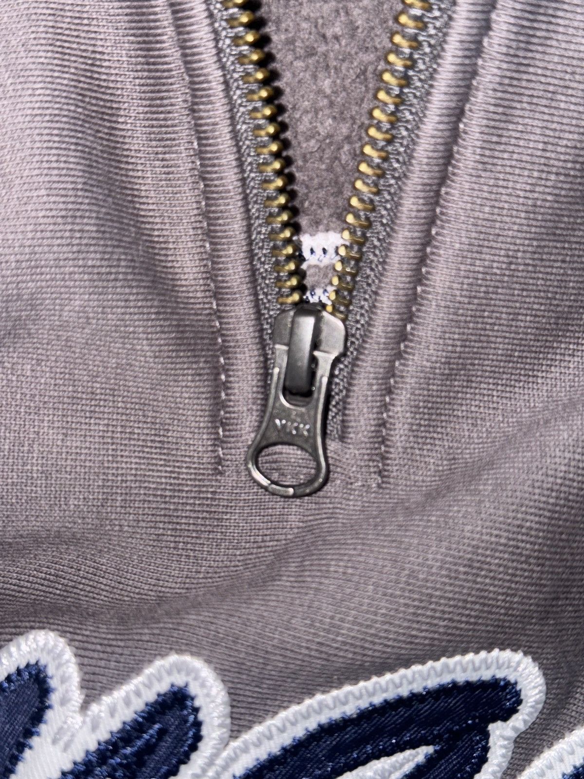 DENIM TEARS × Stussy FW22 Stussy x Denim Tears Half Zip Fleece ‘Charcoal’ Size US M / EU 48-50 / 2 - 6 Thumbnail