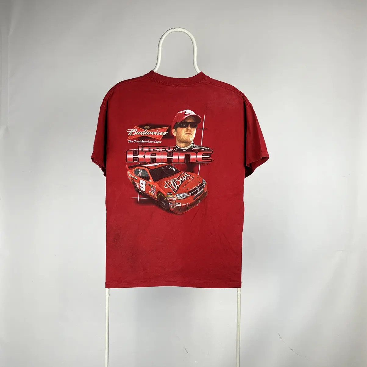 Daytona Kasey Kahne Budweiser NASCAR Racing 2008 Daytona 500 t-shirt Size US XL / EU 56 / 4 - 2 Thumbnail
