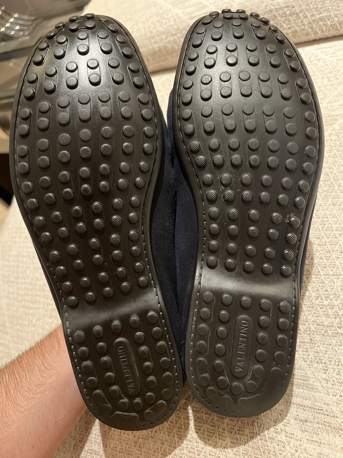 Valentino Valentino Suede Loafers Size US 7.5 / EU 40-41 - 7 Thumbnail