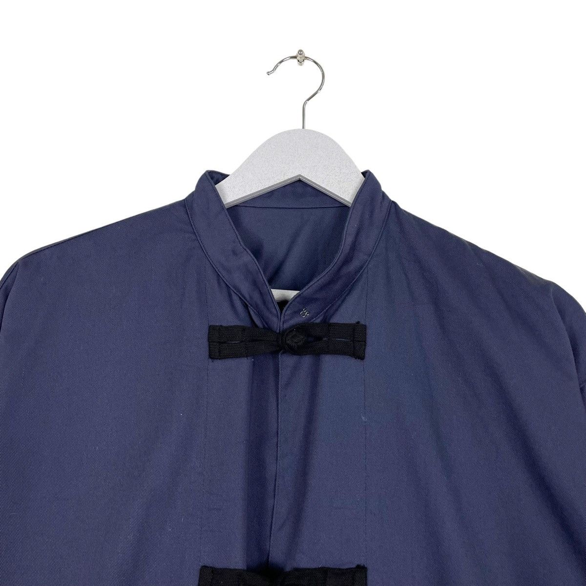 Issey Miyake × Vintage 💥ISSEY MIYAKE MANDERIN BUTTON JACKET Size US L / EU 52-54 / 3 - 4 Thumbnail