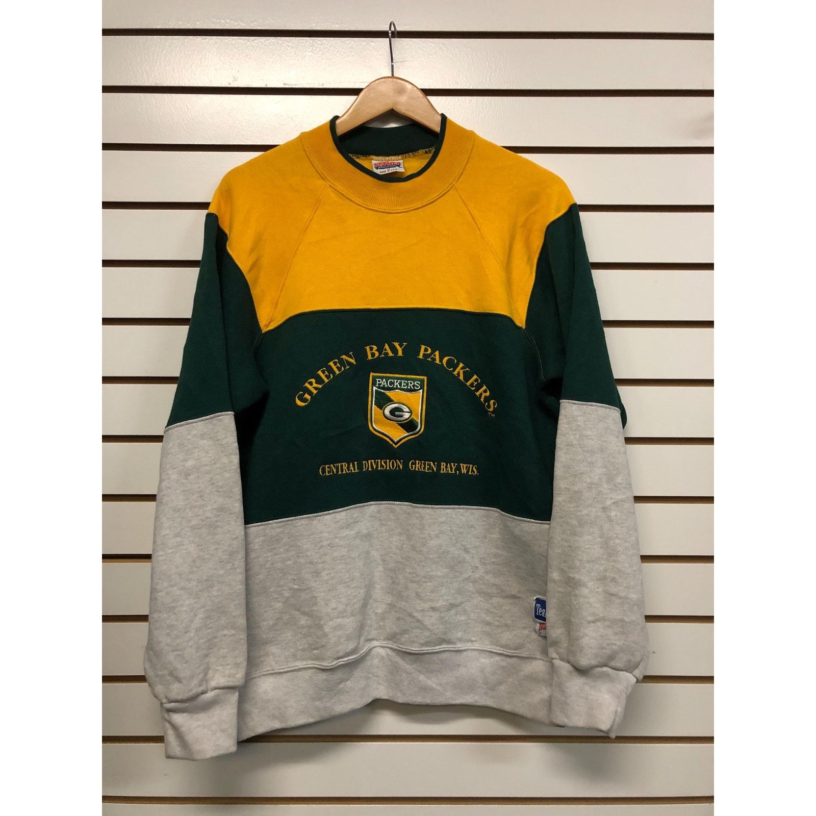 Nutmeg Vintage Green Bay Packers crewneck Sweatshirt size medium Size US M / EU 48-50 / 2 - 1 Thumbnail