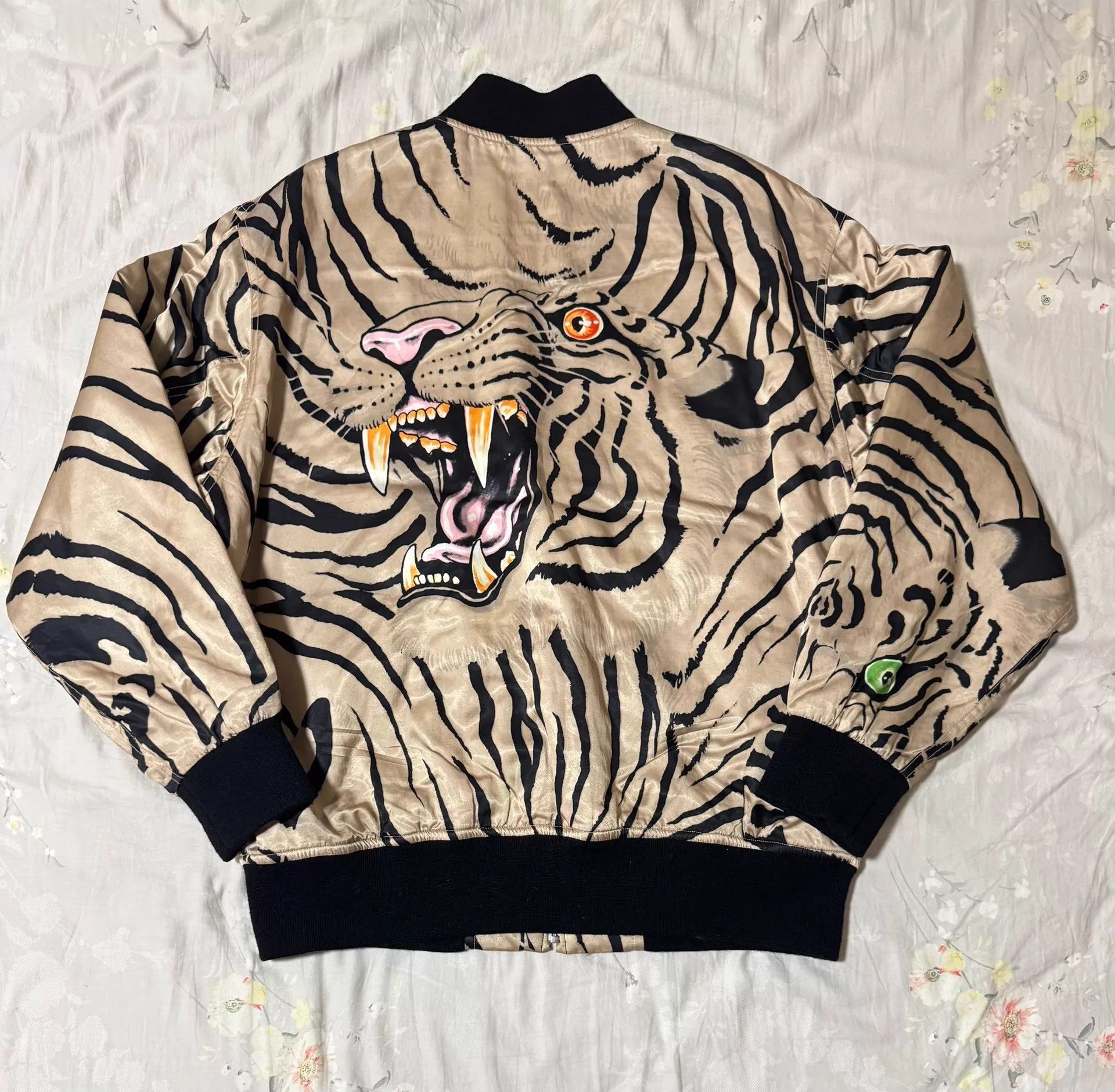Wacko Maria Wacko Maria x Tim Lehi 22AW Tiger Padded Jacket Yellow L Size US L / EU 52-54 / 3 - 2 Thumbnail