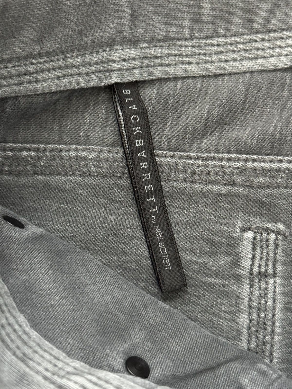 Neil Barrett BLACKBARRETT Neil Barret Overdye Bootcut Triple Stitch Pants Size US 31 - 10 Thumbnail