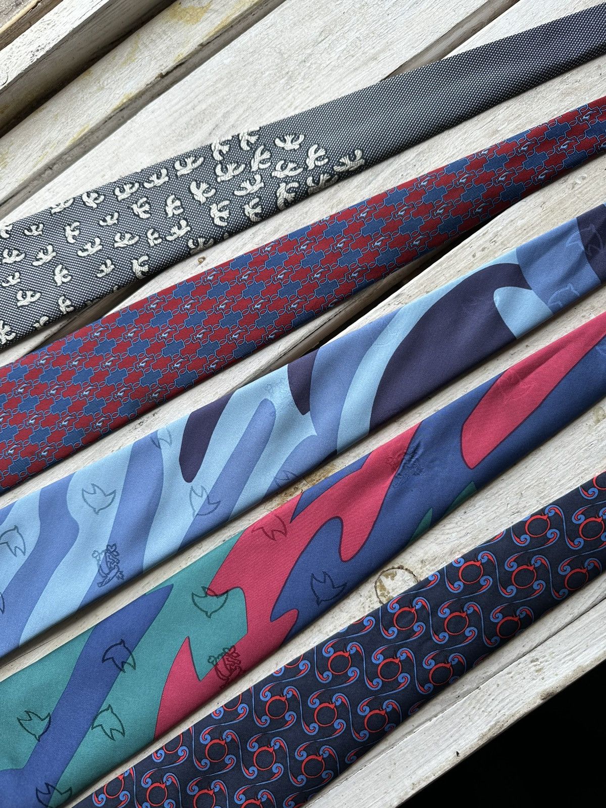 Lanvin BUNDLE 🚨 5 LANVIN LIMITED NESTLE 130years ties men vintage Size ONE SIZE - 10 Thumbnail