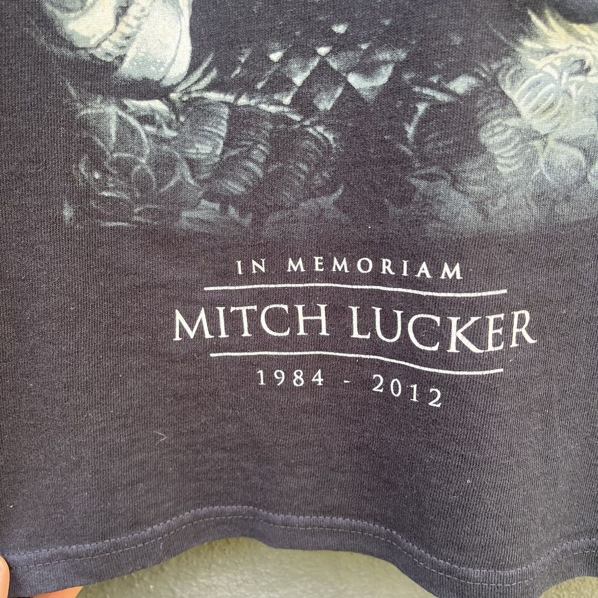Band Tees Thrashed Faded In Memoriam Mitch Lucker Suicide Silence Tee Size US XL / EU 56 / 4 - 3 Thumbnail