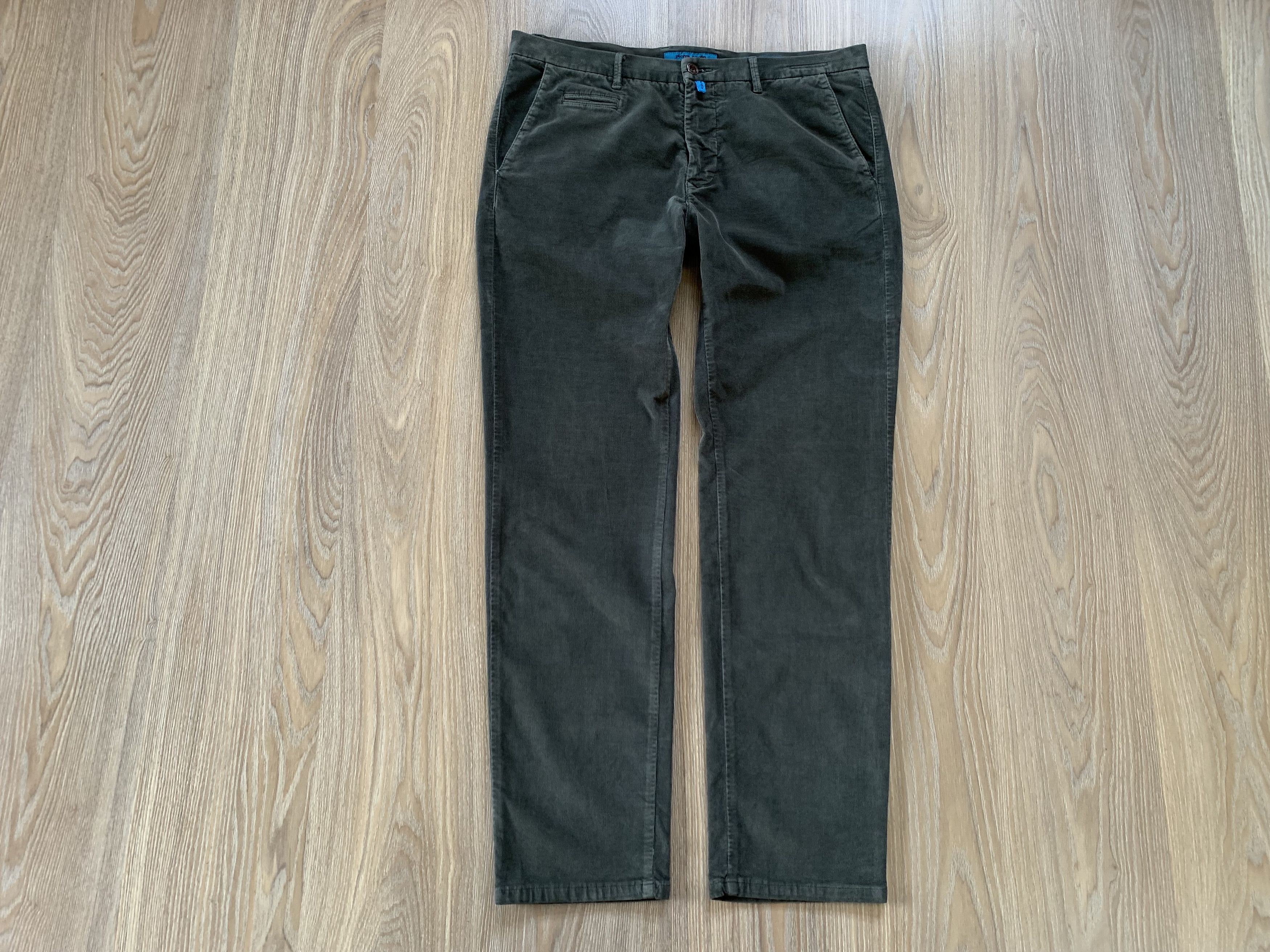 Pierre Cardin Pierre Cardin Lyon Tapered Corduroy Vevet Pants Size US 38 / EU 54 - 2 Thumbnail