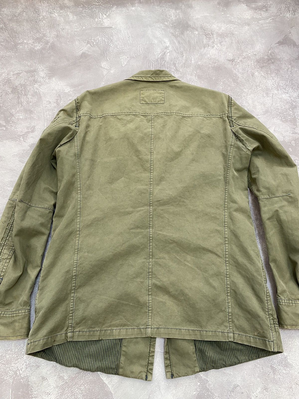 Marithe + Francois Girbaud Vintage Marithe Francois Girbaud Military Avantarde Jacket Size US M / EU 48-50 / 2 - 11 Thumbnail