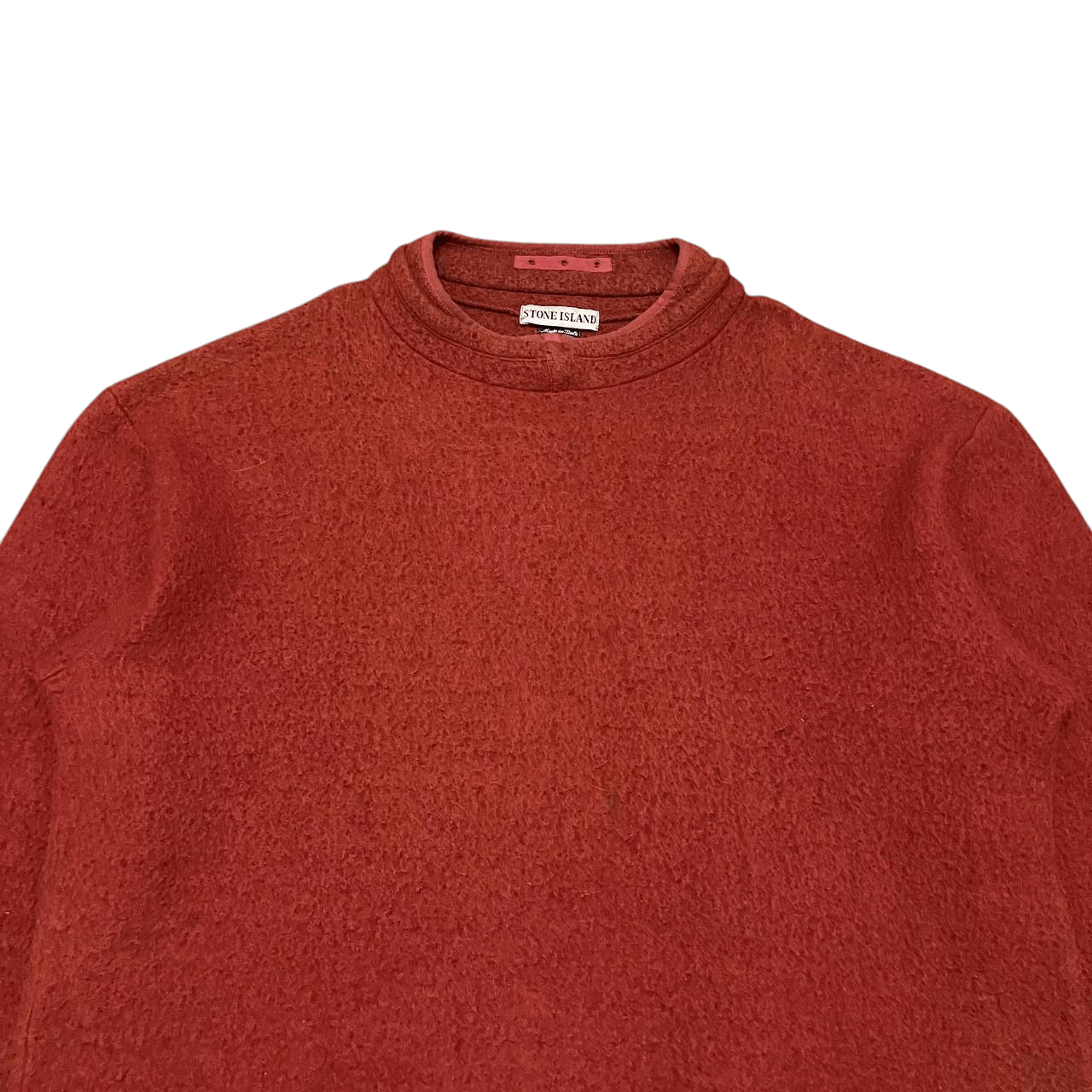 Stone Island Vintage 90's Stone Island Lana Wool Jumper Size US L / EU 52-54 / 3 - 2 Thumbnail