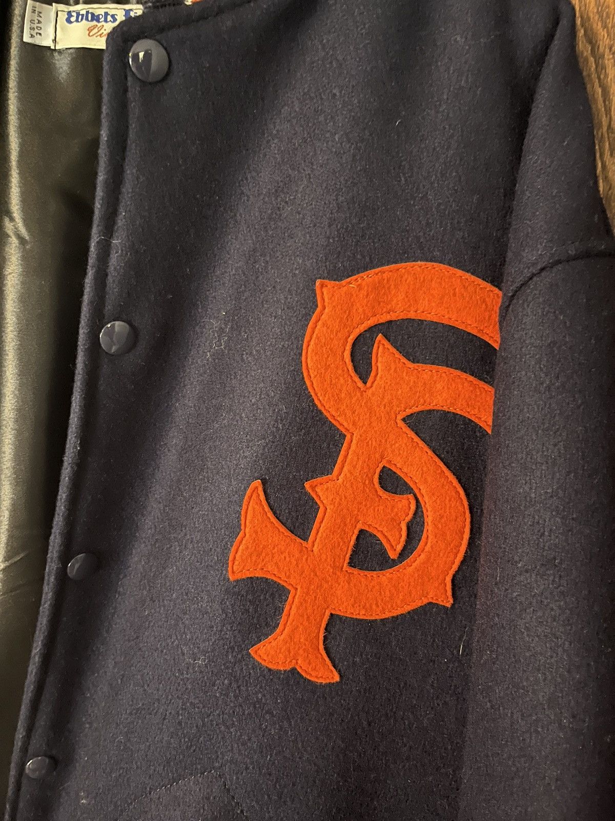 Ebbets Field Flannels Ebbet Field Flannel San Francisco Seals Varsity Jacket Size US L / EU 52-54 / 3 - 4 Thumbnail
