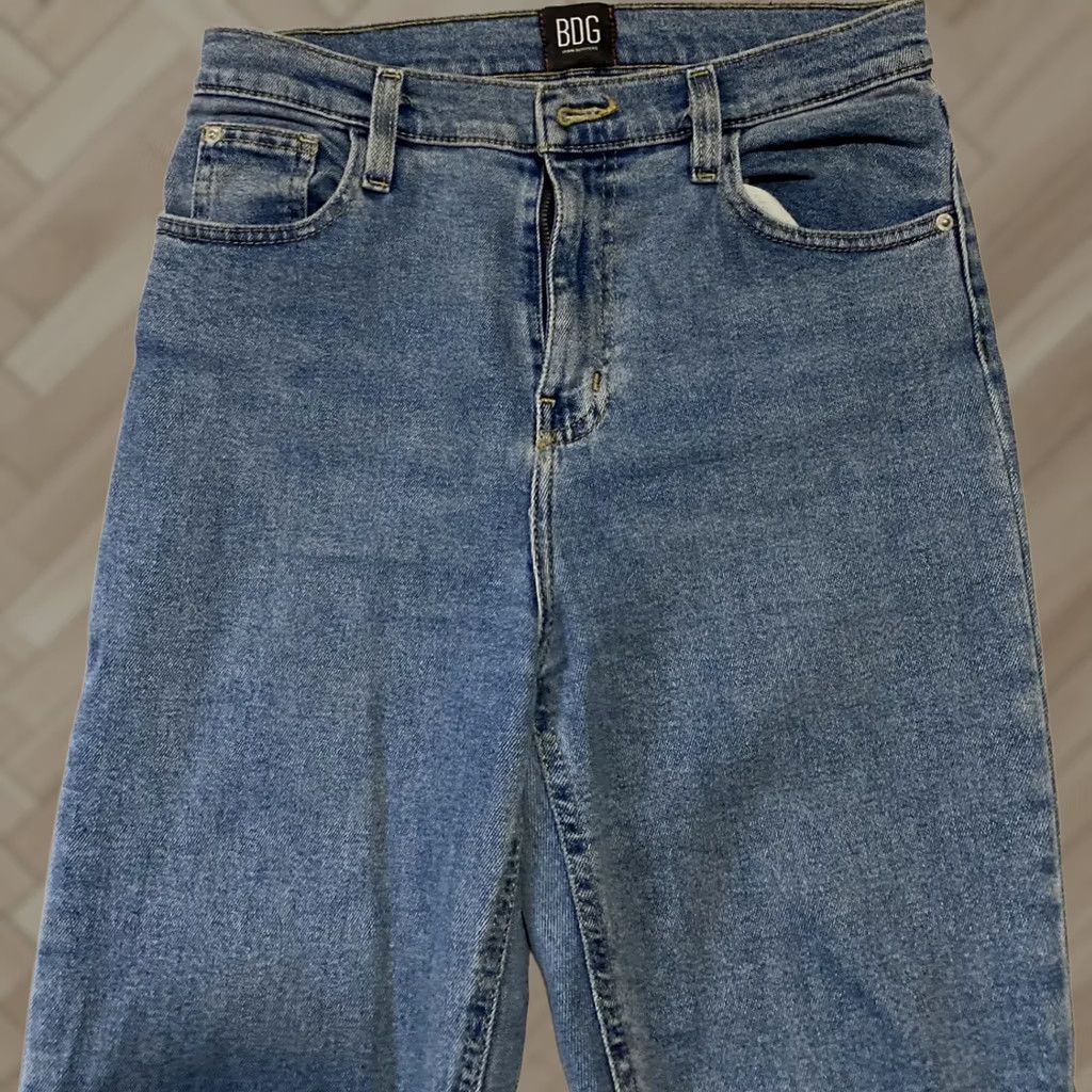 Urban Outfitters Urban Outfitters Jeans Skinny High Rise Women's Denim Blue W28 L27 28-9 Size Regular Zip Closure Skinny Fit 27in Inseam Mens Womens Girls Boys Size 28" / US 6 / IT 42 - 1 Thumbnail