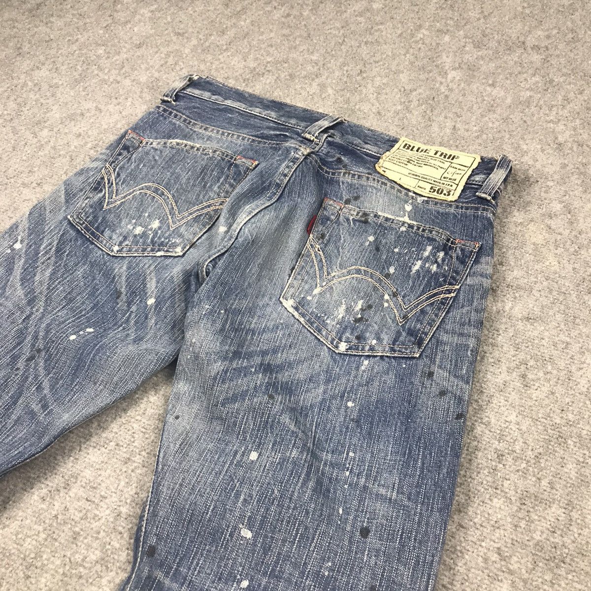 Edwin FLARE DENIM EDWIN 503 JAPAN BOOTCUT DENIM PANTS 139 Size US 28 / EU 44 - 15 Thumbnail