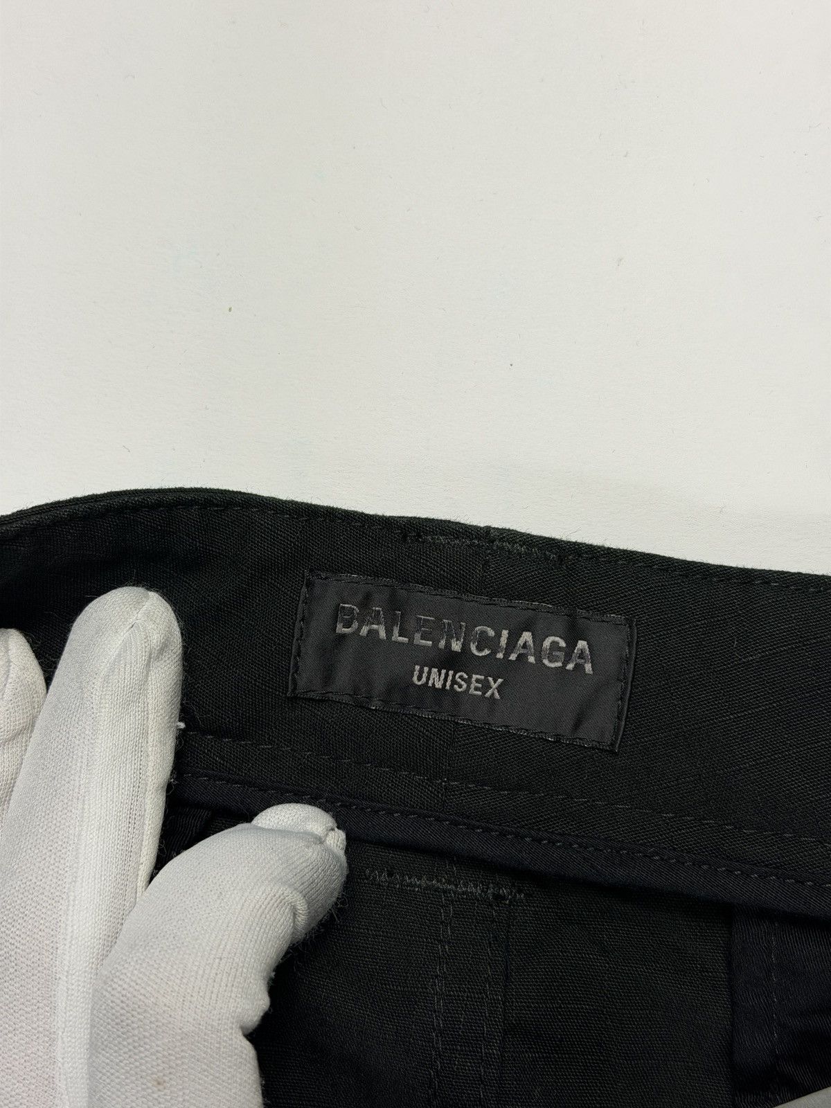 Balenciaga Balenciaga Cut Up Cargo Black Ripstop Pants Size US 32 / EU 48 - 7 Thumbnail