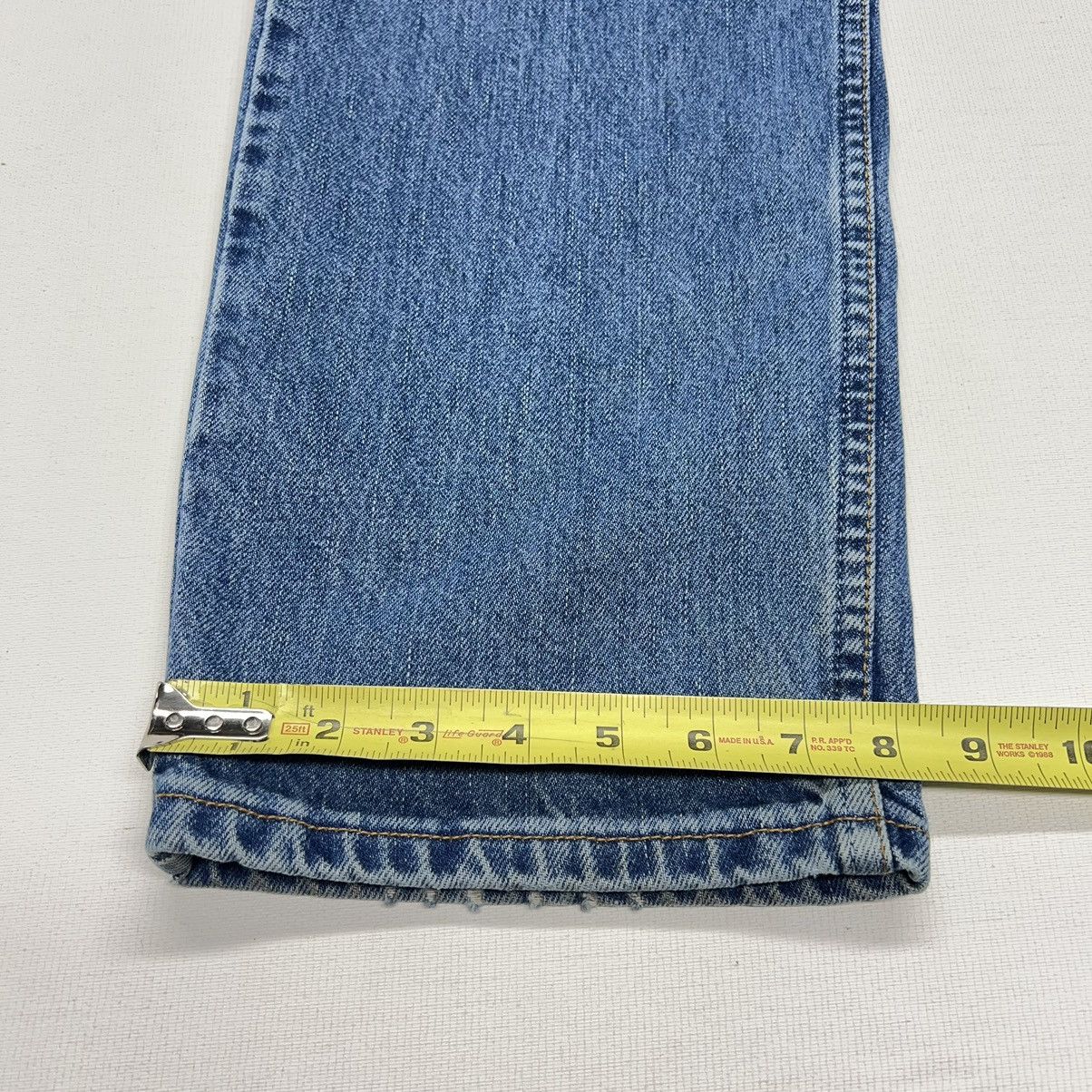 Levi's × Vintage VTG Levis 505 Jeans Blue Regular Fit Straight Denim Faded Size US 36 / EU 52 - 19 Thumbnail