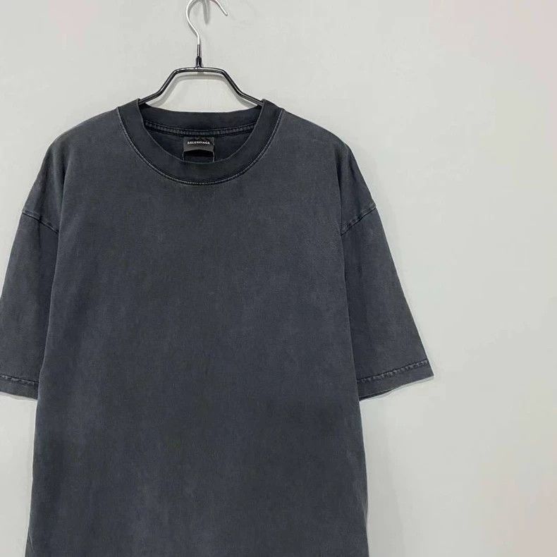 Balenciaga Balenciaga Back rhinestone logo short sleeve Size US XS / EU 42 / 0 - 1 Thumbnail