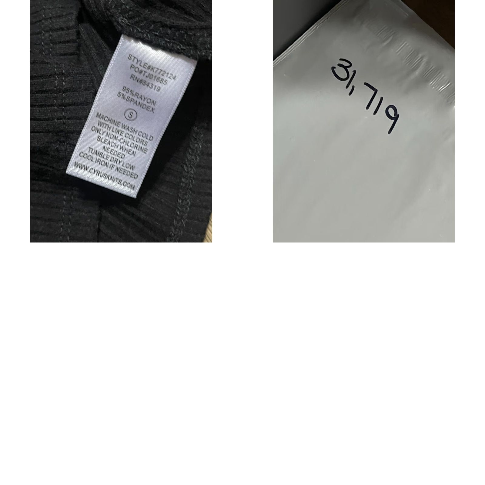 Vintage Cyrus Shirt, Women's Size Small, Black, Sleeveless, Turtleneck, Tank, Regular, Casual, Fall/Spring/Summer, Womens Size S / US 4 / IT 40 - 8 Thumbnail