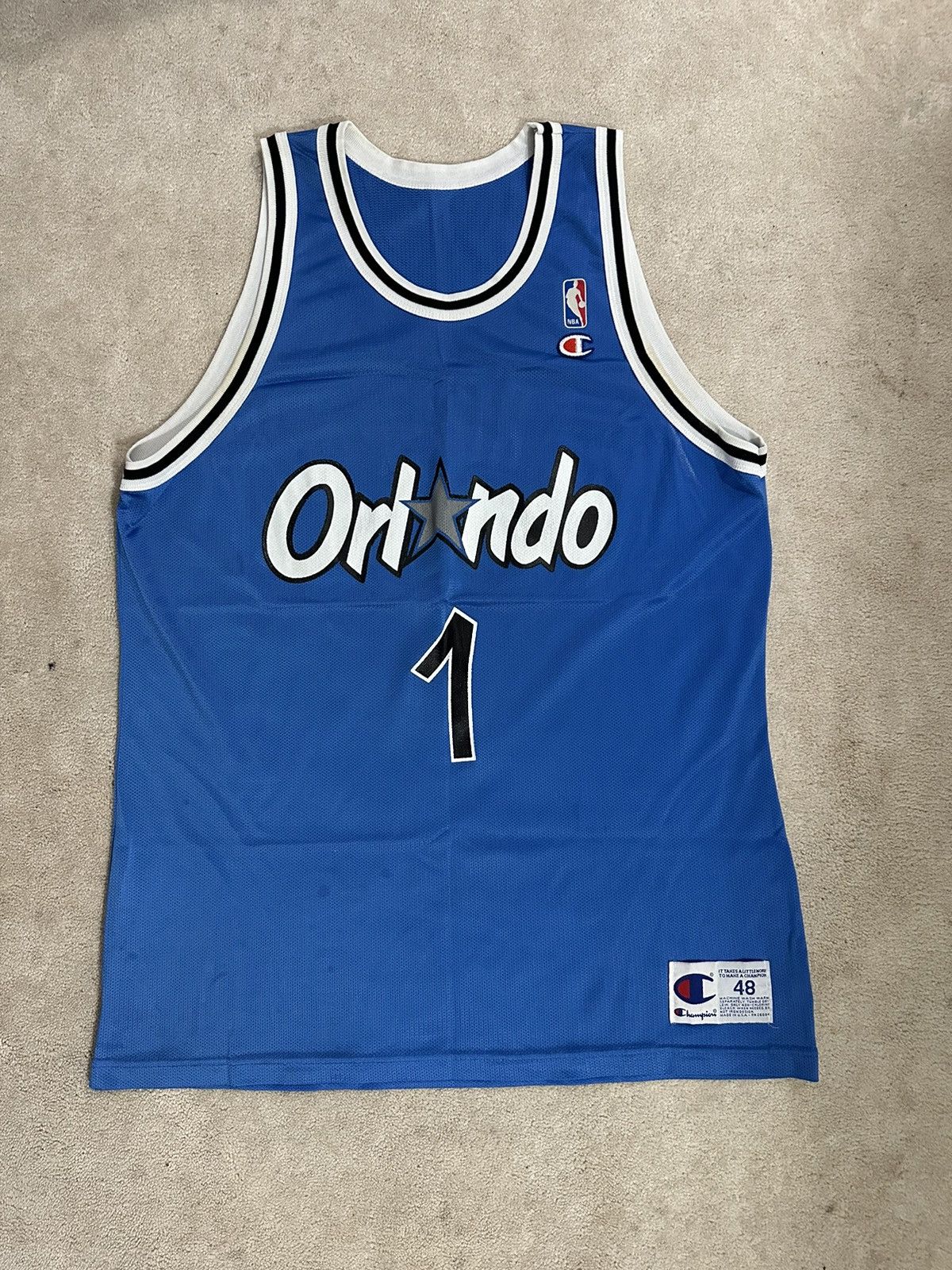 Champion × NBA × Vintage Rare NBA Orlando Magic Penny
