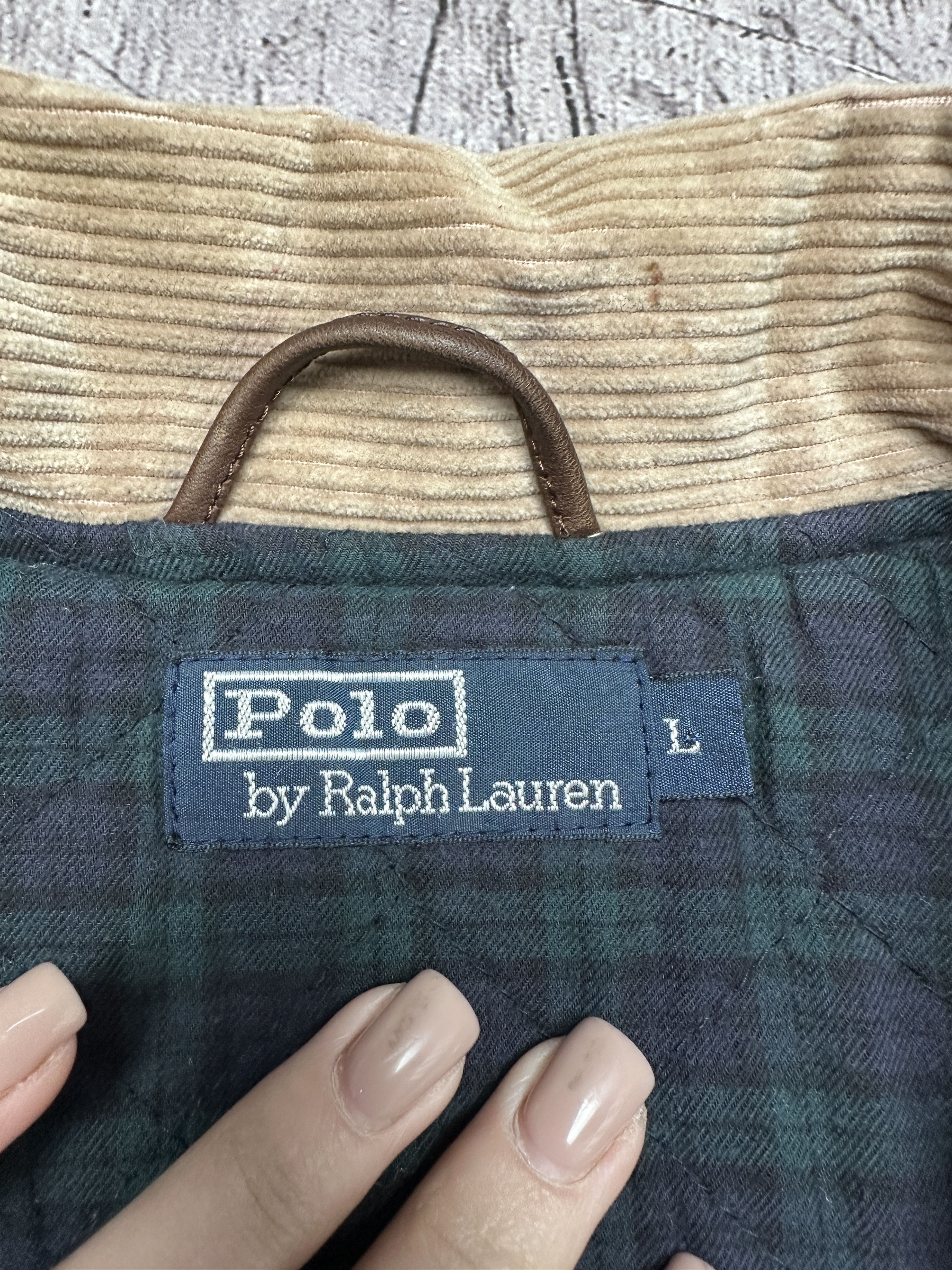 Polo Ralph Lauren Polo Ralph Lauren Vintage Mens Cotton Jacket Size US L / EU 52-54 / 3 - 3 Thumbnail