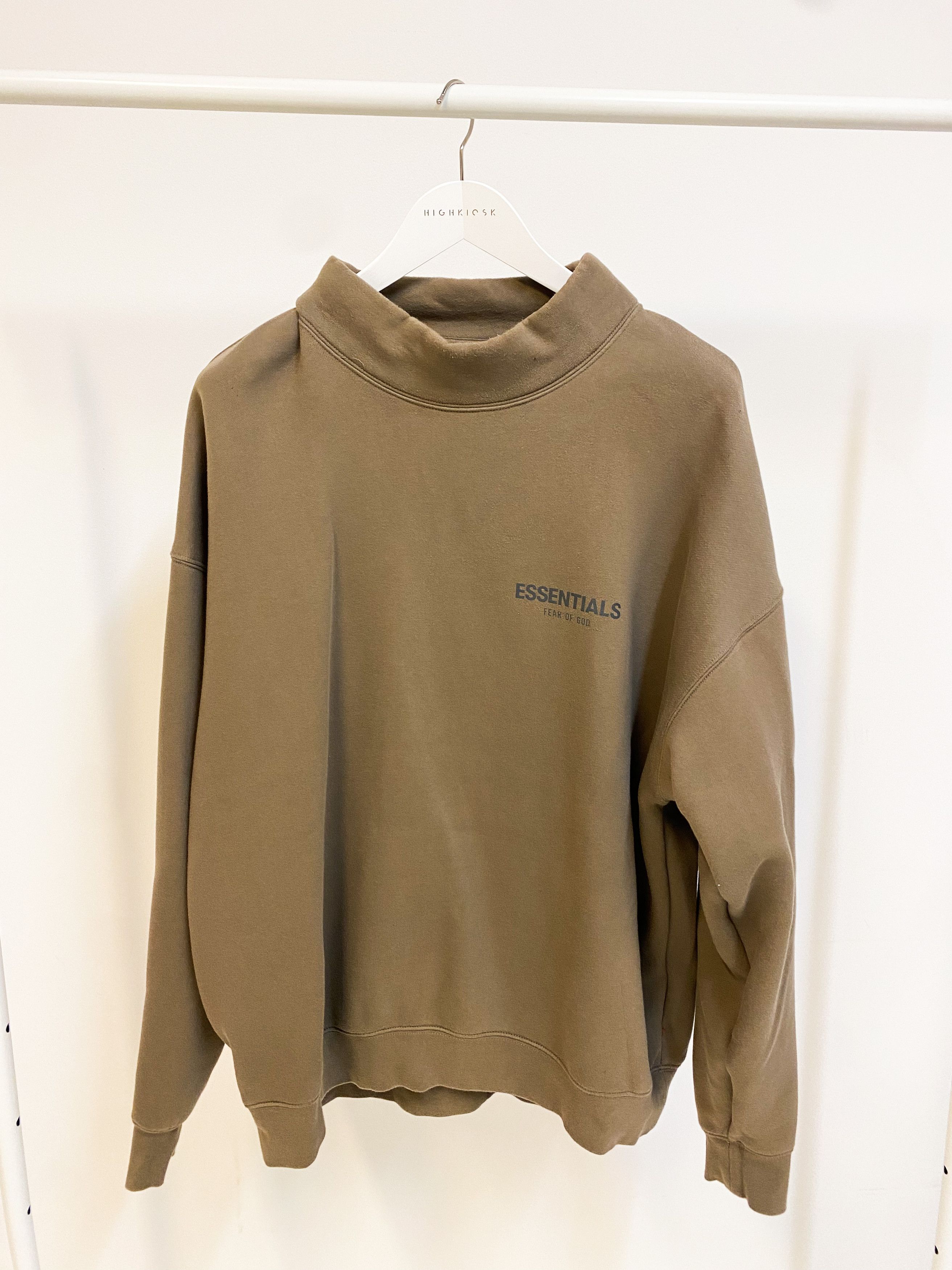 image of Essentials Crewneck in Olive, Men's (Size XL)