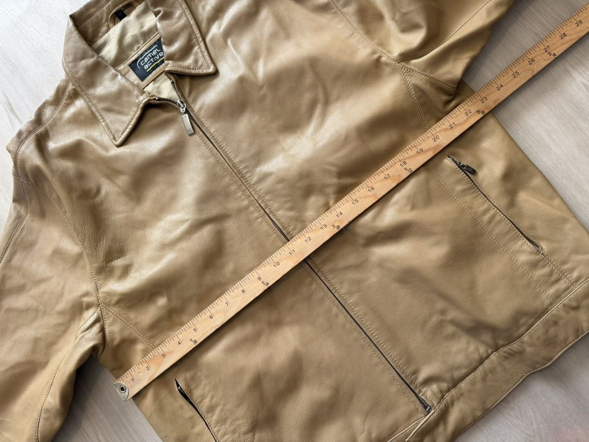 camel active Vintage Camel Active Leather Jacket Sz 52 Size US L / EU 52-54 / 3 - 6 Thumbnail