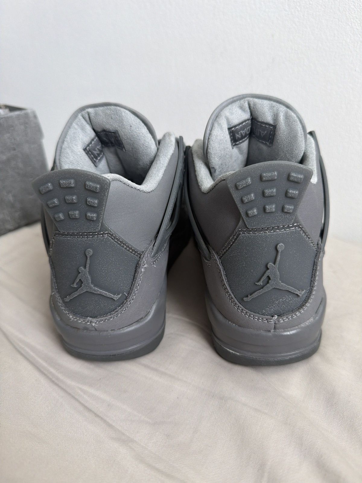 Nike Jordan 4 retro smoke grey Size US 5 / IT 35 - 4 Thumbnail