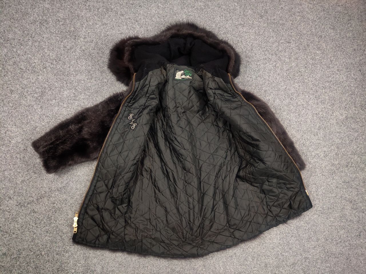 Vintage Vintage 80's David Green Alaska Genuine Fur Coat Zip Jacket Size S / US 4 / IT 40 - 13 Thumbnail