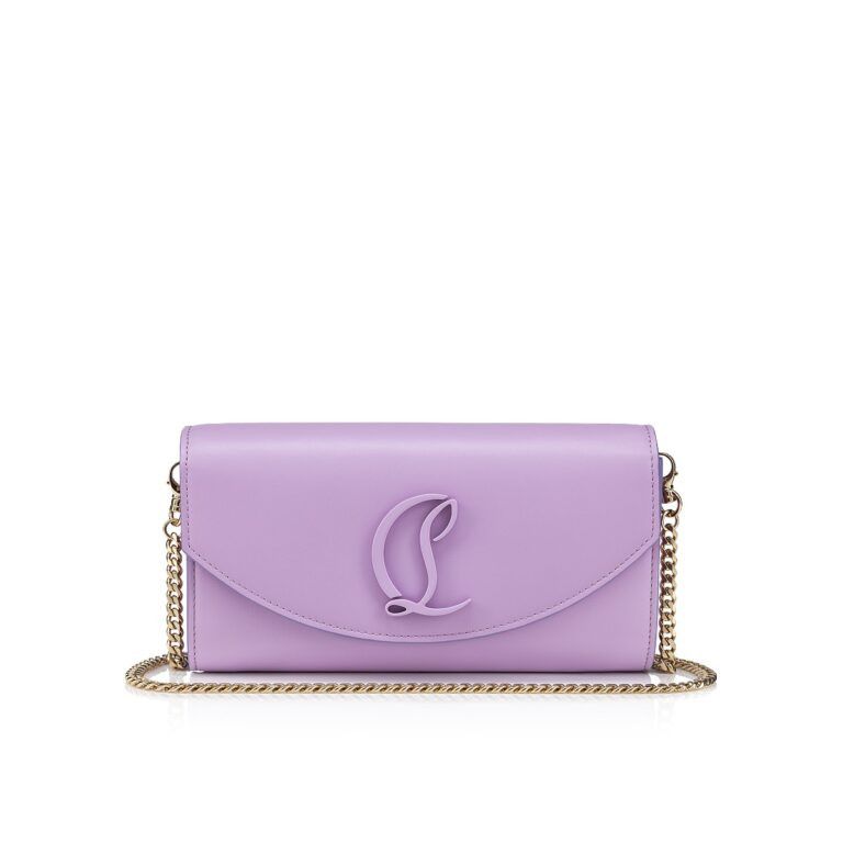 Christian Louboutin oc11z0125 Size:/ Loubi 54 Wallet in Purple Size ONE SIZE - 1 Preview