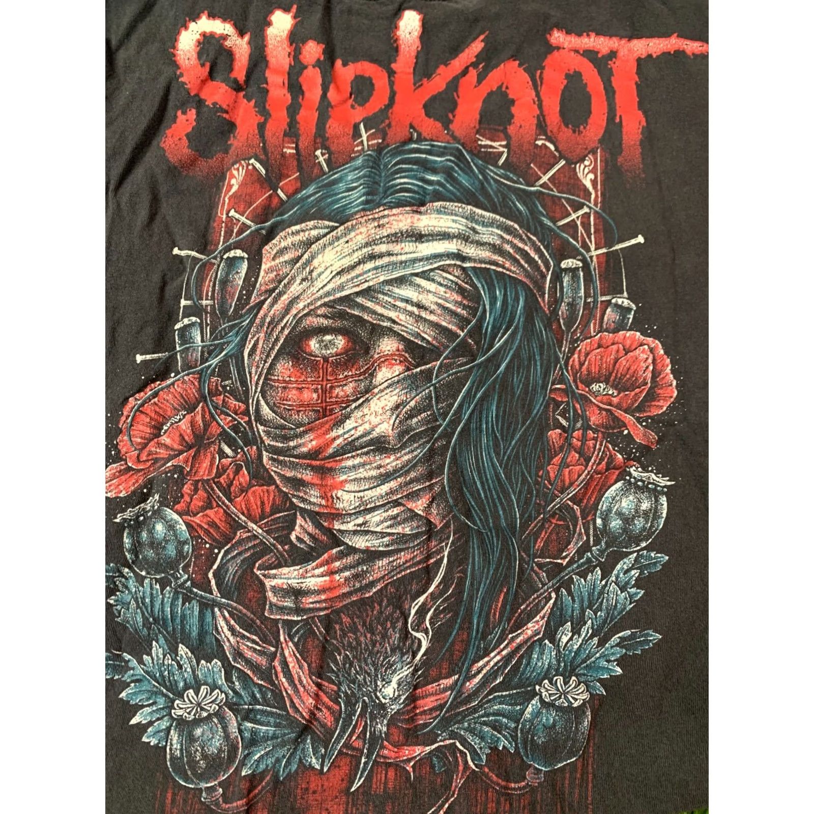 Gildan Nike Slipknot Shirt Men Short Sleeve Jersey Tee Gildan Original Size M Black 100% Cotton Size US M / EU 48-50 / 2 - 4 Thumbnail